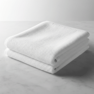 white bath towel min